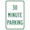 Brady Parking Sign, 18"H, 12"W, Aluminum, 115424 115424 - alternate 1